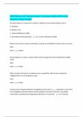 2026 Wellcare ACT Mastery Exam &vert; Questions 100&percnt; with Correct Answers &vert; latest Update