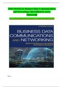 Business Data Communications and Networking &ndash; 14th Edition by Jerry FitzGerald &ndash; Complete Test Bank with Questions and Answers