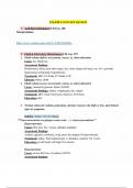 CHAMBERLAIN COLLEGE OF NURSING NR 324 EXAM 1 STUDY GUIDE SOLUTIONS
