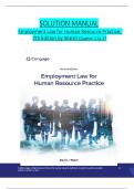 Solution manual for employment law for human resource practice 7th edition by walsh Chapter 1-17