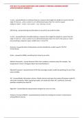 ISYE 6501 Final EXAM QUESTIONS AND CORRECT &lbrace;VERIFIED&rcub; ANSWERS NEWEST UPDATE&vert;ALREADY GRADED A&plus;&period;