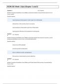 ECON 201 Week 1 Quiz &lpar;Chapters 1 and 2&rpar; &vert; American Military University