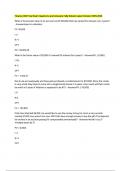 Finance 300 Final Exam Questions and Answers Fully Solved Latest Version 2025-2026