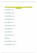 Medical Terminology for Interpreters Exam Questions with Correct Answers 100&percnt; Verified&vert;  Guaranteed Success 