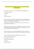 PACKAGE-&colon;&colon; Medical Interpreter Exams with Correct Answers 