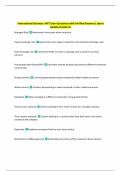 International Business- MFT Exam Questions with Verified Answers&vert; Latest  Update Graded A&plus; 