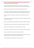 WGU C213 ACCOUNTING FOR DECISION MAKERS OBJECTIVE ASSESSMENT EXAM All Possible Questions and Answers &vert; 2025 Update