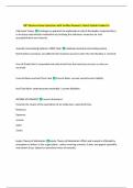 MFT Business Exam Questions with Verified Answers&vert; Latest Update Graded A&plus; 