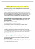 MIC205A &ndash; Microbiology &ndash; Exam 4 Questions and Answers 