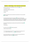 PACKAGE-&colon;&colon;MIC205A &ndash; Microbiology  Exams with Correct Answers 