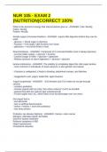 NUR 105 - EXAM 2 &lpar;NUTRITION&rpar;CORRECT 100&percnt;