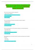 WGU C215 Final Exam Question and  Answers &lbrack;100&percnt; Correct&rsqb; 2025&sol;2026  Latest Release&excl;&excl;&excl; 