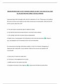 PACKAGE-&colon;&colon;MN580 EXAMS WITH CORRECT ANSWERS 