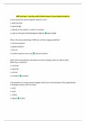 MRI Final Exam - Questions with Verified Answers&vert; Latest Update Graded A&plus; 
