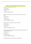 MRI FINAL Exam - Questions with Verified Answers&vert; Latest Update Graded A&plus;