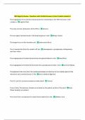 MRI Registry Review - Questions with Verified Answers&vert; Latest Update Graded A&plus; 