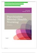 Test Bank For Psychiatric Mental Health Nursing&comma; 5th Edition &lpar;LATEST&rpar; By Katherine M&period; Fortinash&comma; and Patricia A&period; Holoday Worret All Chapters&vert; Expert Verified Answers&vert; Grade A&plus;