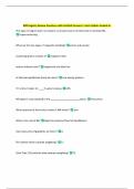 MRI Registry Review Questions with Verified Answers&vert; Latest Update Graded A&plus; 