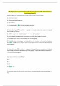 MRI Registry Review Questions &lpar;Clinical Applications&rpar; Questions with Verified Answers&vert;  Latest Update Graded A&plus; 