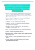 Medical Law and Ethics Final Exam Questions with Correct Answers &vert; 100&percnt; Guaranteed Pass&vert; Updated&vert; Newest Version