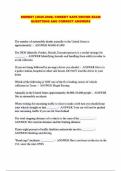 NEWEST &lpar;2025-2026&rpar; COMEDY SAFE DRIVER EXAM QUESTIONS AND CORRECT ANSWERS