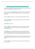 MUCO 120 Exam&vert; Questions with Complete Solutions 100&percnt; Solved&vert; Grade A&plus; 