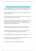 MUCO 120 Final Exam&vert; Questions with Complete Solutions 100&percnt; Solved&vert; Grade A&plus; 