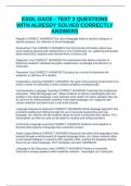 ESOL GACE - TEST 2 QUESTIONS WITH ALRESDY SOLVED CORRECTLY ANSWERS