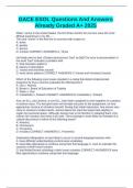 GACE ESOL Questions And Answers Already Graded A&plus; 2025