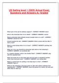 US Sailing level 1 &lpar;2025&rpar; Actual Exam Questions and Answers A&plus; Graded&period;