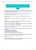 ESOL GACE Exam Questions With Already Solved Correctly Answers 2025