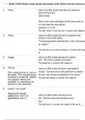 ESOL GACE Book study guide questions with 100&percnt; correct answers