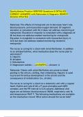 Dysrhythmias Practice VERIFIED Questions & DETAILED  CORRECT ANSWERS with Rationales & Diagrams NEWEST  2025&sol;26 UPDATED