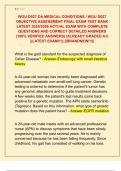 WGU D027 OA MEDICAL CONDITIONS &sol; WGU D027  OBJECTIVE ASSESSMENT FINAL EXAM TEST BANK  LATEST 2025&sol;2026 ACTUAL EXAM WITH COMPLETE  QUESTIONS AND CORRECT DETAILED ANSWERS  &lpar;100&percnt; VERIFIED ANSWERS&rpar; &vert;ALREADY GRADED A&plus;&vert;  &vert;&vert;LATEST EXAM&excl;&excl;&excl;&vert;&vert; &vert;&vert;BRANDNEW&excl;&excl;&excl;&vert;&vert;