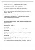 ACCT 425 EXAM 3 QUESTIONS & ANSWERS