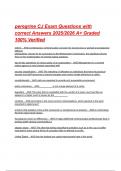 peregrine CJ Exam Questions with correct Answers 2025&sol;2026 A&plus; Graded 100&percnt; Verified