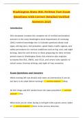 Washington State DOL Written Test Exam Questions with Correct Detailed Verified Answers 2025