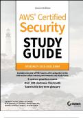 AWS Certified Security Study Guide&colon; Specialty &lpar;SCS-C02&rpar; Exam &lpar;Sybex Study Guide&rpar; Second Edition