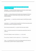 Accounting Fundamentals FDIC &vert; Questions 100&percnt; with Correct Answers &vert; latest Update