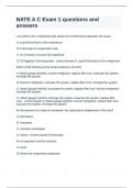 NATE A C Exam 1 questions and answers