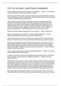 TNT 700&period;1A EXAM 1 QUESTIONS & ANSWERS