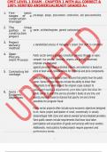 CMIT LEVEL 1 EXAM - CHAPTER 1 WITH ALL CORRECT & 100&percnt; VERIFIED ANSWERS&vert;ALREADY GRADED A&plus;