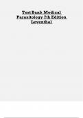 Medical Parasitology A Self-Instructional Text 7th Edition Test Bank&period;