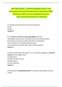 LES 305 Koretz > Verified Multiple Choice and  Conceptual Actual Emended Exam Questions With  Reviewed 100&percnt; Correct Detailed Answers  Guaranteed Pass&excl;&excl;Current Update&excl;&excl; 