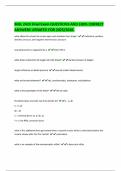 BIOL 2420 Final Exam QUESTIONS AND 100&percnt; CORRECT  ANSWERS UPDATED FOR 2025&sol;2026&period;   