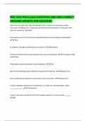 BIOL 2420 FINAL Exam QUESTIONS AND 100&percnt; CORRECT  ANSWERS UPDATED FOR 2025&sol;2026&period;  