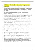 CLEAN Certification Test &ndash; Questions & Appropriate Solutions
