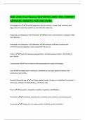 BIOL 2420 Final Review QUESTIONS AND 100&percnt; CORRECT  ANSWERS UPDATED FOR 2025&sol;2026&period;   