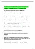 Biol 2420 Practical &num;2 EXAM QUESTIONS AND 100&percnt;  CORRECT ANSWERS UPDATED FOR 2025&sol;2026&period;  