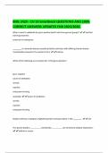 BIOL 2420 - CH 19 Smartbook QUESTIONS AND 100&percnt;  CORRECT ANSWERS UPDATED FOR 2025&sol;2026&period;  